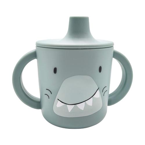 Trixie Copo de Aprendizagem de Silicone Mr. Shark