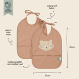 Trixie Pack 2 Babetes Impermeáveis Sra Gata Trixie