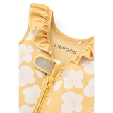 Liewood Colete de Natação Flower/Lemon Yellow Liewood
