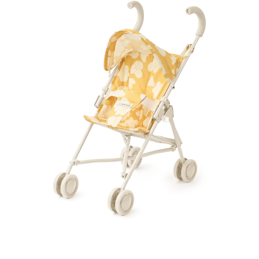 Liewood Carrinho de Bonecas Elsie Flower/Lemon Yellow Liewood