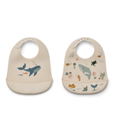 Liewood Pack 2 Babetes - Sea Creature/Sandy Liewood