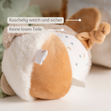 Nattou Bola de Peluche 15 cm Bege