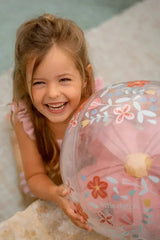 Little Dutch Bola de Praia 3D Pink Flowers Little Dutch