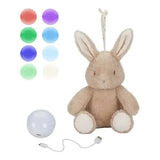 Little Dutch Cuddle Bunny com Luz e Som Beige Little Dutch