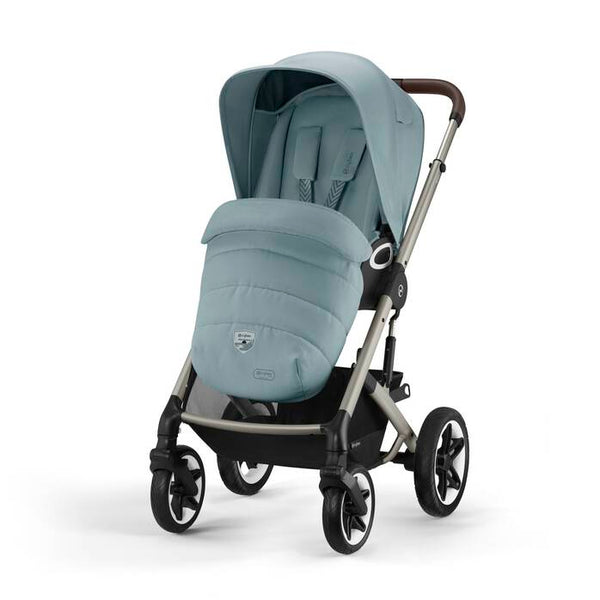 Cybex Carrinho de Bebé Talos S Lux Stormy Blue (Taupe Frame)