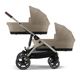 Alcofa Cybex Gazelle S | Até 2 Alcofas no Mesmo Chassi | Do Nascimento aos 9 kg | 10 Cores Cybex