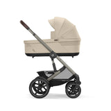 Cybex Carrinho de Bebé Talos S Lux 2025 Almond Beige (Taupe Frame) Cybex