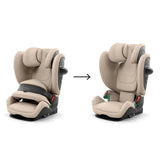 Cybex Cadeira Auto Pallas G3 Comfort – 2 em 1 (dos 15 meses aos 12 anos) Almond Beige