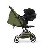 Cybex Carrinho Compacto e Reclinável Orfeo Taupe Frame/Moss Green (2026) Cybex