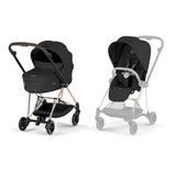 Cybex Pack Comfort Mios 2026 Sepia Black com chassis Rosegold