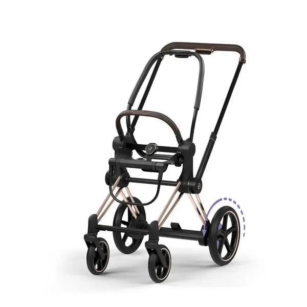 Chassi Elétrico Cybex e-Priam Style Collection 2026 | Motor + Acabamentos Premium | Do Nascimento aos 22 kg