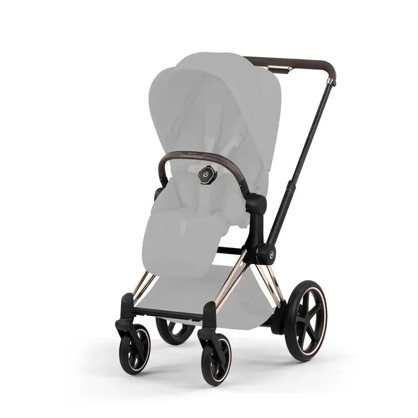 Chassis Cybex e-Priam Style 2026 Rosegold com assento