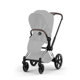 Chassis Cybex Priam Style 2026 Chrome Brown com assento