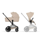 Cybex Pack Comfort e-Priam Cozy Bege/Preto Mate (2026) Cybex Platinum