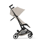 Cybex Carrinho Libelle Black Frame/Dune Grey (2026) - Compacto e Compatível com Bagagem de Mão Cybex