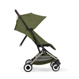 Cybex Carrinho Compacto e Reclinável Orfeo Taupe Frame/Moss Green (2026) Cybex