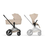 Cybex Pack Comfort Priam Cozy Beige/Matt Black Frame (2026) Cybex Platinum