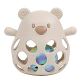 Nattou Chocalho Urso em Silicone com Bola