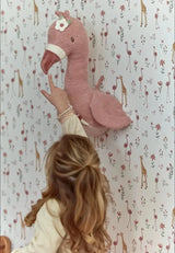 Little Dutch Cabeça de Animal Decorativa – Flamingo