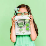 Set Personagem Pippa e 2 Cubos Luz GloPals Verde Glopals