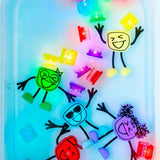 Set Personagem Pippa e 2 Cubos Luz GloPals Verde Glopals
