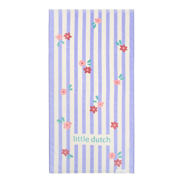 Little Dutch Toalha de Praia Dreamy Purple Stripe - 60x120cm