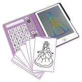 Kidywolf Bloco de Desenho com Ilustrações Princesas Kidywolf