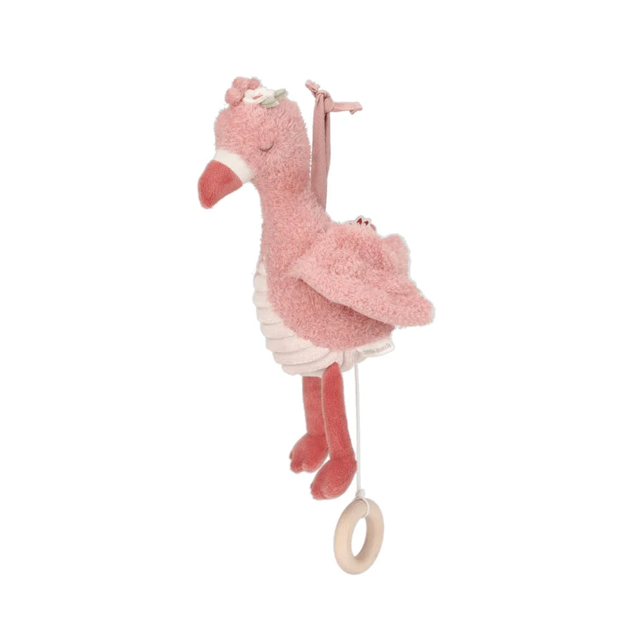 Little Dutch Flamingo Musical de Puxar
