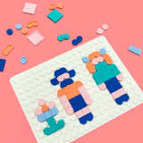 SuperPetit SiliPop Mosaic Art Branco SuperPetit