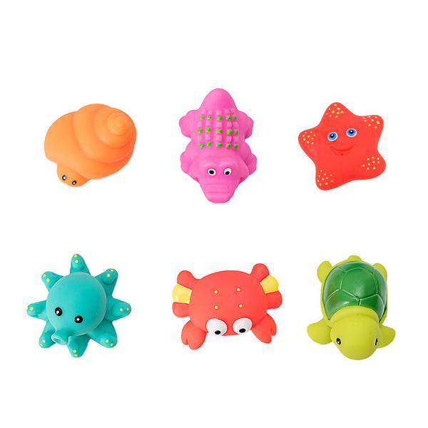 Olmitos Brinquedos para Banho 6 Unidades Shellfish