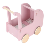 Little Dutch Carrinho de Bonecas com Têxteis Little Dutch