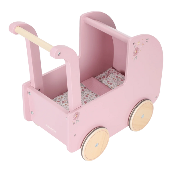Little Dutch Carrinho de Bonecas com Têxteis